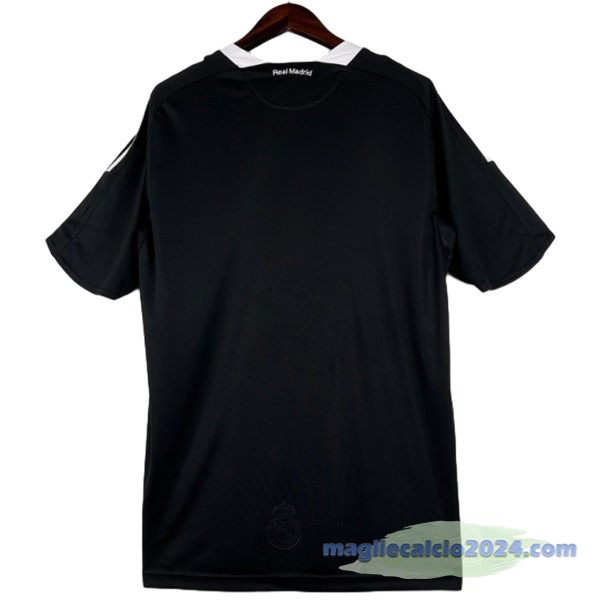 Terza Maglia Real Madrid Retro 2008 2009 Nero Poco Prezzo