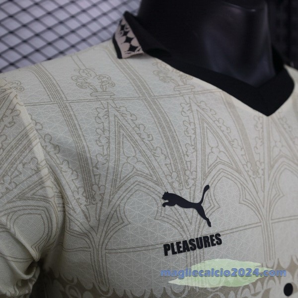 Thailandia Fourth Giocatori Maglia AC Milan 2023 2024 Giallo Poco Prezzo