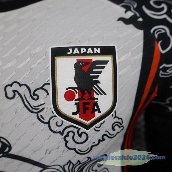 Thailandia Giocatori Speciale Maglia Giappone 2024 Bianco Nero Poco Prezzo
