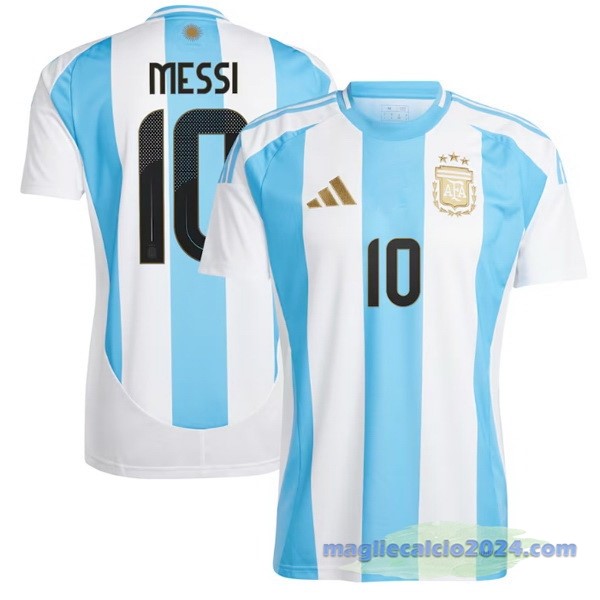 Thailandia NO.10 Messi Prima Maglia Argentina 2024 Blu Poco Prezzo