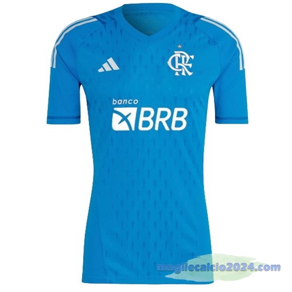 Thailandia Portiere Maglia Flamengo 2023 2024 Blu Poco Prezzo