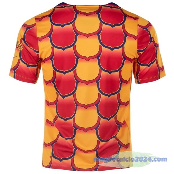 Thailandia Pre partita Maglia Barcelona 2024 2025 Arancione Poco Prezzo