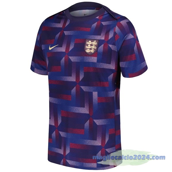 Thailandia Pre partita Maglia Inghilterra 2024 Purpureo Poco Prezzo
