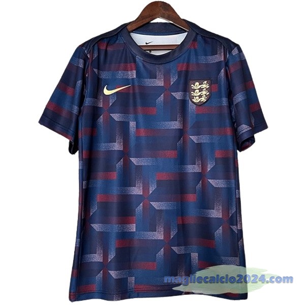 Thailandia Pre partita Maglia Inghilterra 2024 Purpureo Poco Prezzo
