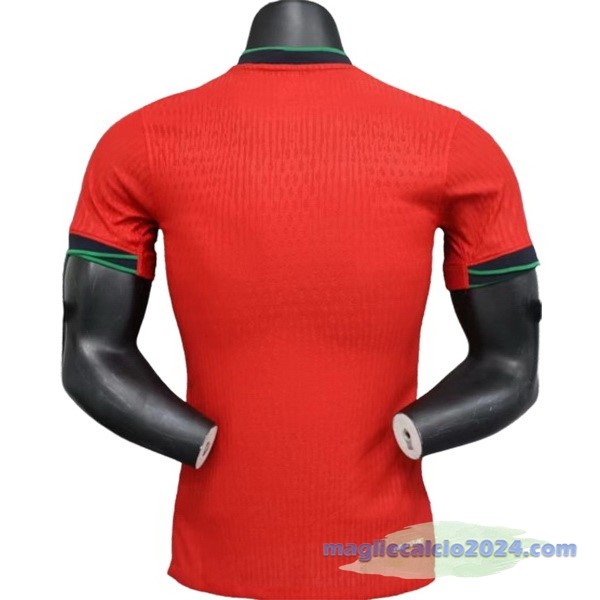 Thailandia Prima Giocatori Maglia Portogallo 2024 Rosso Poco Prezzo