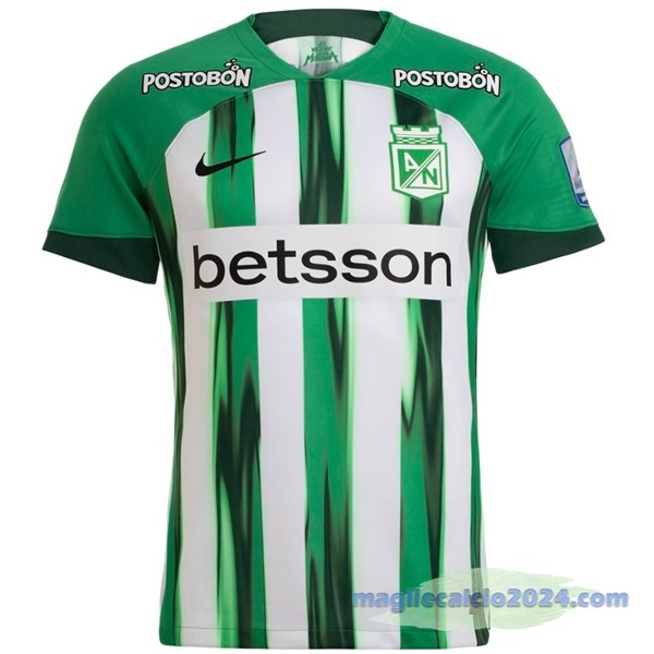 Thailandia Prima Maglia Atlético Nacional 2024 2025 Verde Poco Prezzo