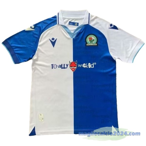 Thailandia Prima Maglia Blackburn Rovers 2023 2024 Blu Poco Prezzo