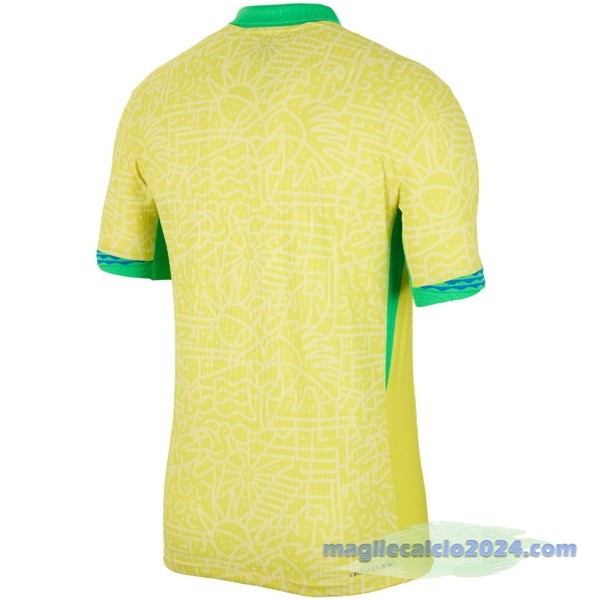 Thailandia Prima Maglia Brasile 2024 Giallo Poco Prezzo