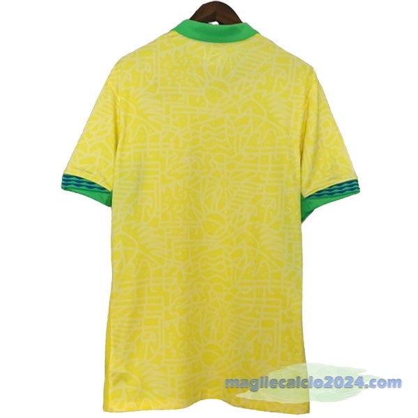 Thailandia Prima Maglia Brasile 2024 Giallo Poco Prezzo