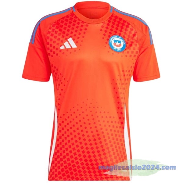 Thailandia Prima Maglia Cile 2024 Rosso Poco Prezzo