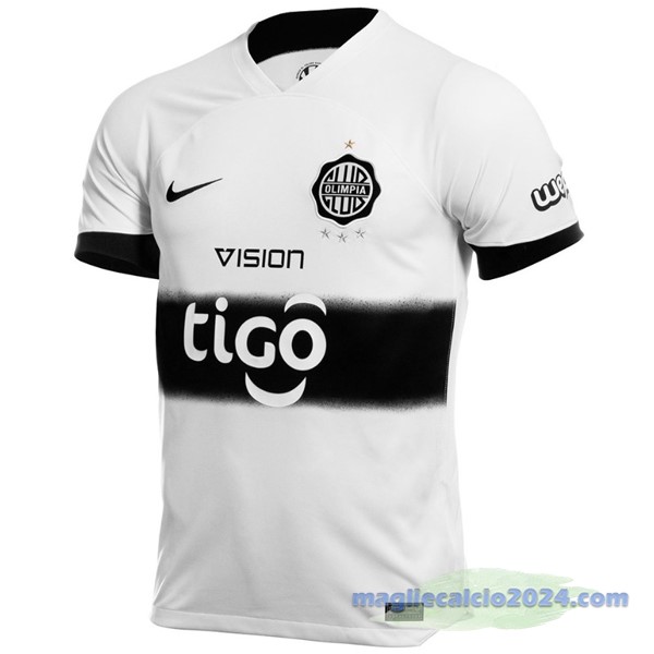 Thailandia Prima Maglia Club Olimpia 2024 2025 Bianco Poco Prezzo
