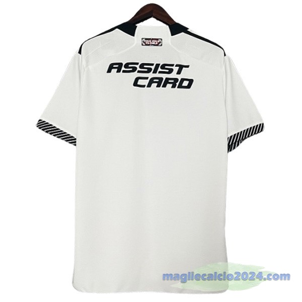 Thailandia Prima Maglia Colo Colo 2024 2025 Bianco Poco Prezzo