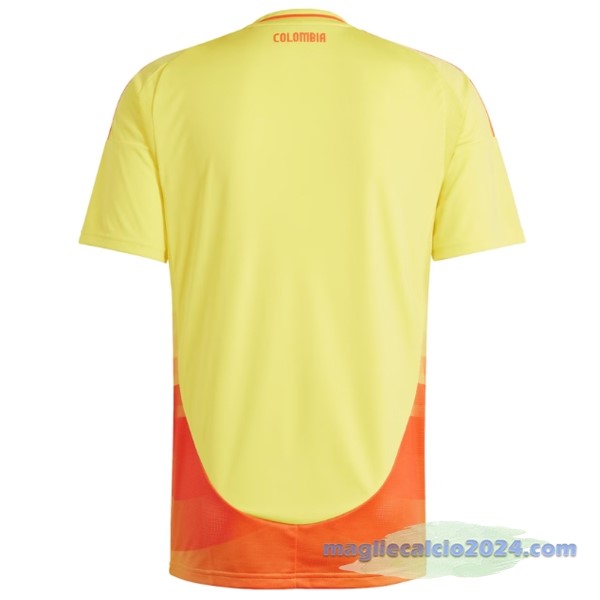 Thailandia Prima Maglia Columbia 2024 Giallo Poco Prezzo