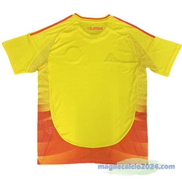 Thailandia Prima Maglia Columbia 2024 Giallo Poco Prezzo
