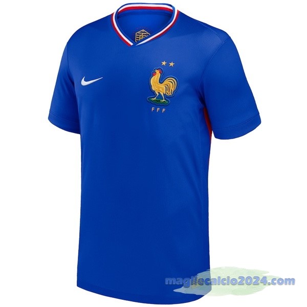 Thailandia Prima Maglia Francia 2024 Blu Poco Prezzo