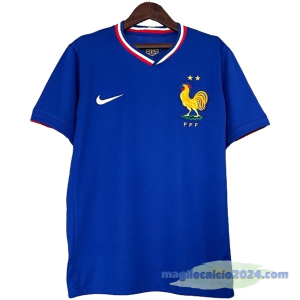 Thailandia Prima Maglia Francia 2024 Blu Poco Prezzo
