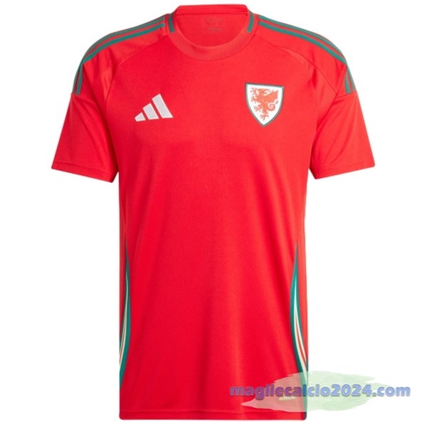 Thailandia Prima Maglia Galles 2024 Rosso Poco Prezzo