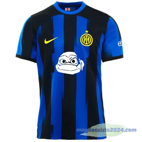 Thailandia Prima Maglia Inter Milán 2023 2024 Blu Bianco Poco Prezzo