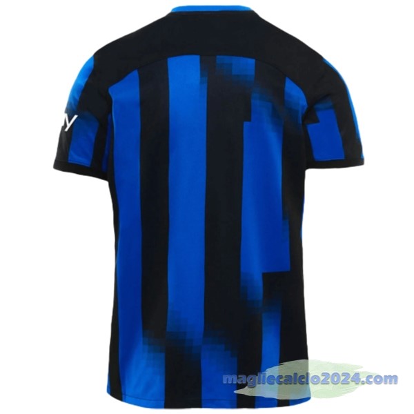 Thailandia Prima Maglia Inter Milán 2023 2024 Blu Bianco Poco Prezzo