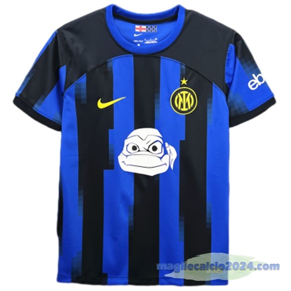 Thailandia Prima Maglia Inter Milán 2023 2024 Blu Bianco Poco Prezzo