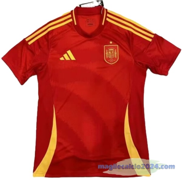Thailandia Prima Maglia Spagna 2024 Rosso Poco Prezzo