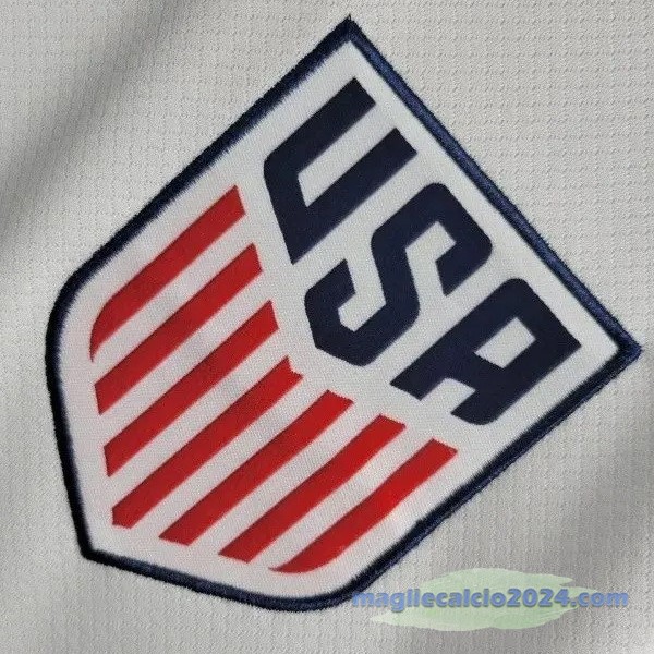 Thailandia Prima Maglia Stati Uniti 2024 Bianco Poco Prezzo