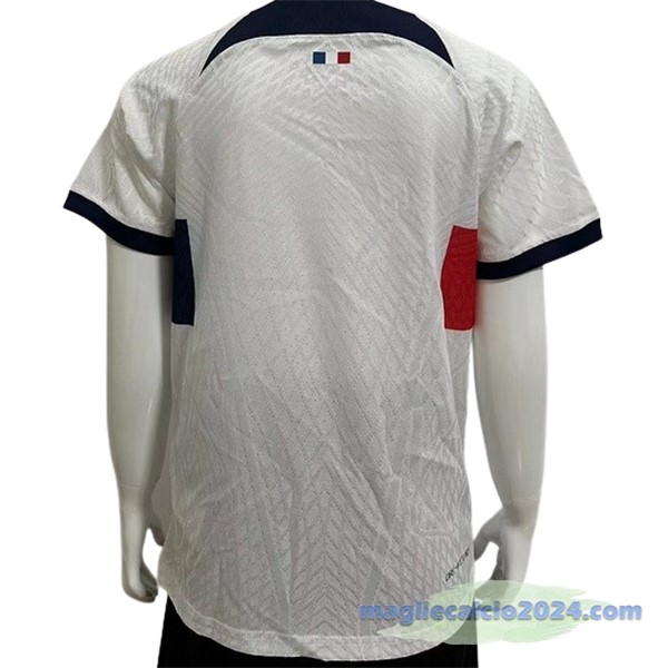 Thailandia Seconda Giocatori Maglia Bambino Paris Saint Germain 2023 2024 Bianco Poco Prezzo