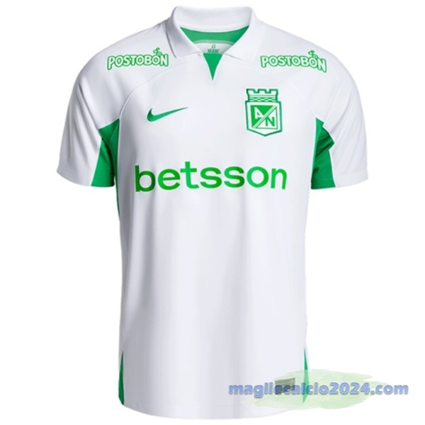 Thailandia Seconda Maglia Atlético Nacional 2024 2025 Bianco Poco Prezzo