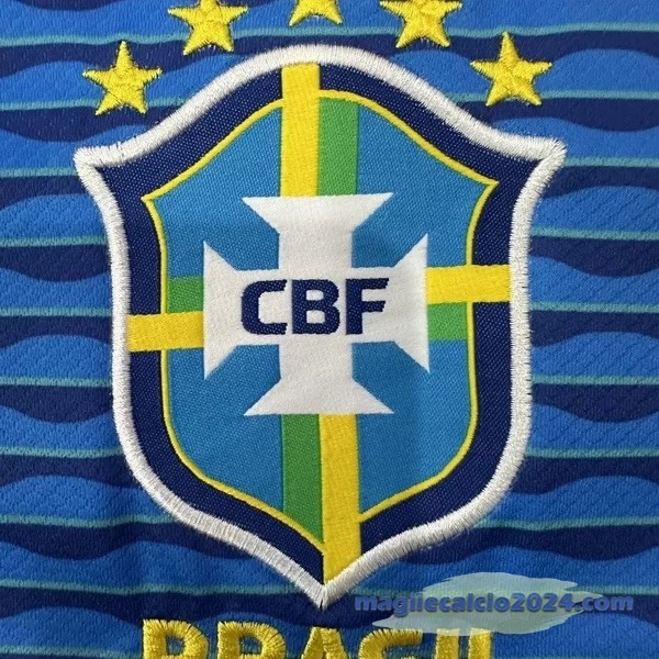 Thailandia Seconda Maglia Brasile 2024 Blu Poco Prezzo