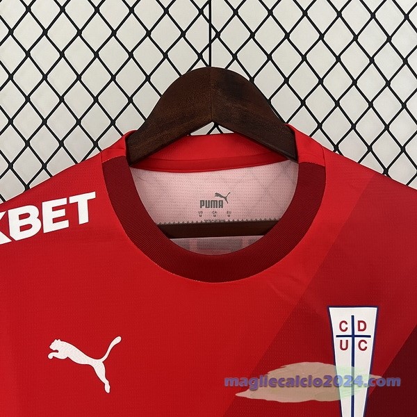 Thailandia Seconda Maglia CD Universidad Católica 2024 2025 Rosso Poco Prezzo