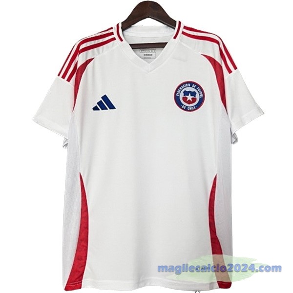 Thailandia Seconda Maglia Cile 2024 Bianco Poco Prezzo