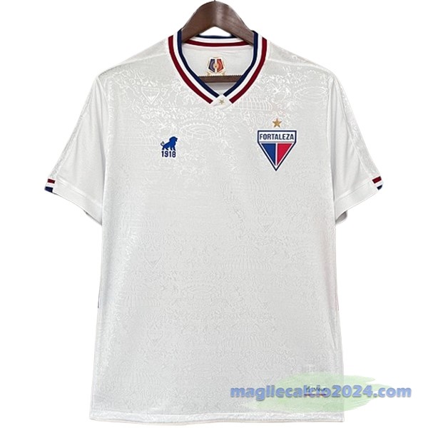 Thailandia Seconda Maglia Fortaleza 2024 2025 Bianco Poco Prezzo