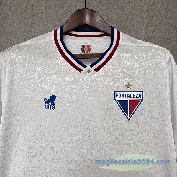 Thailandia Seconda Maglia Fortaleza 2024 2025 Bianco Poco Prezzo