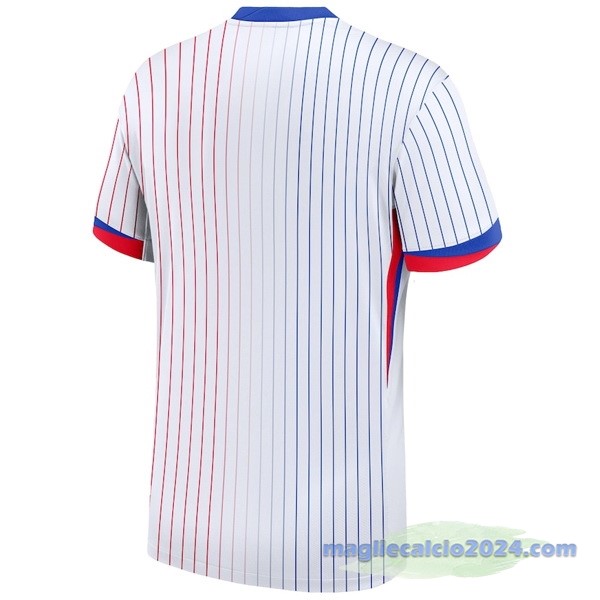 Thailandia Seconda Maglia Francia 2024 Bianco Poco Prezzo