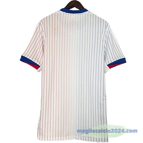 Thailandia Seconda Maglia Francia 2024 Bianco Poco Prezzo