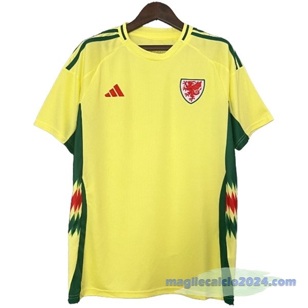 Thailandia Seconda Maglia Galles 2024 Giallo Poco Prezzo