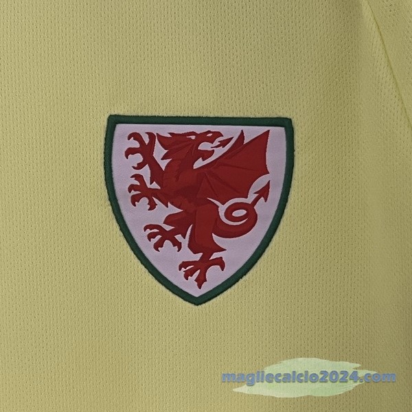 Thailandia Seconda Maglia Galles 2024 Giallo Poco Prezzo