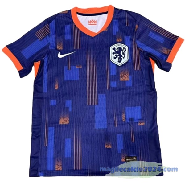 Thailandia Seconda Maglia Paesi Bassi 2024 Blu Poco Prezzo