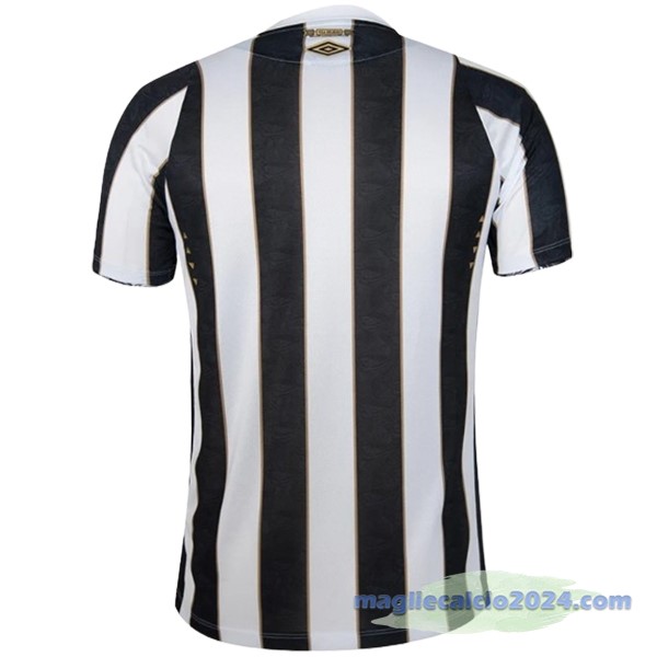 Thailandia Seconda Maglia Santos 2024 2025 Nero Bianco Poco Prezzo