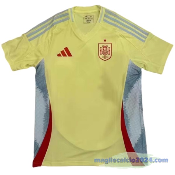 Thailandia Seconda Maglia Spagna 2024 Giallo Poco Prezzo