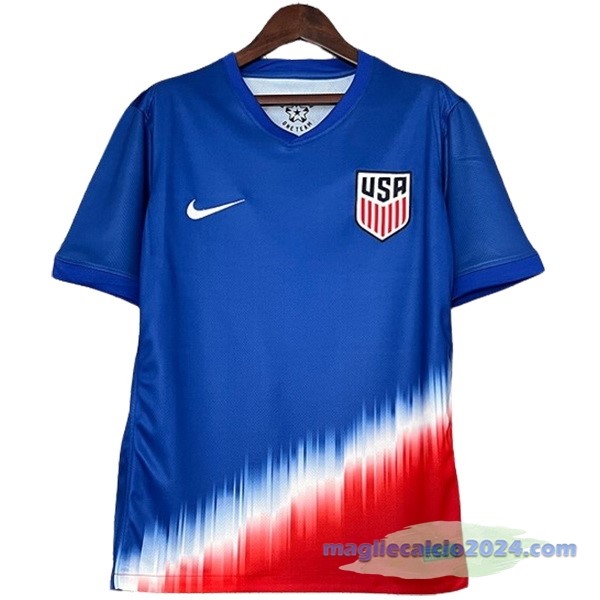 Thailandia Seconda Maglia Stati Uniti 2024 Blu Poco Prezzo