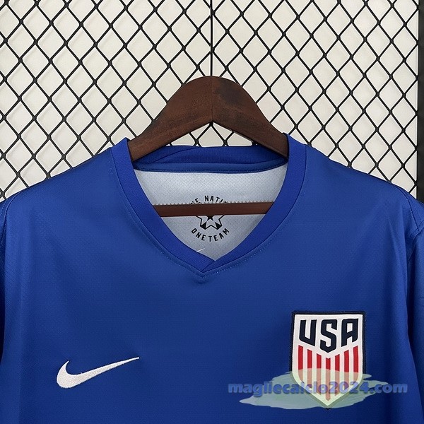 Thailandia Seconda Maglia Stati Uniti 2024 Blu Poco Prezzo