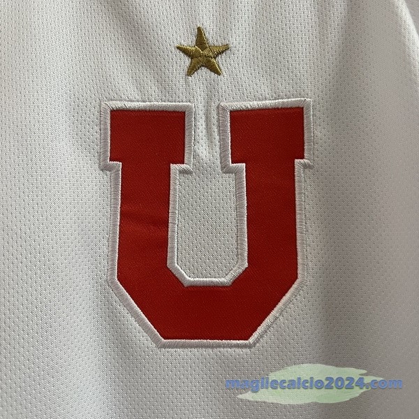 Thailandia Seconda Maglia Universidad De Cile 2024 2025 Bianco Poco Prezzo