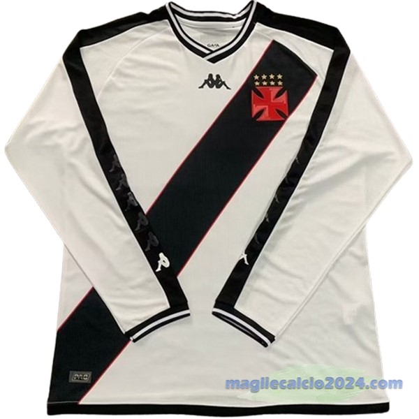 Thailandia Seconda Manica lunga Vasco da Gama 2024 2025 Bianco Poco Prezzo