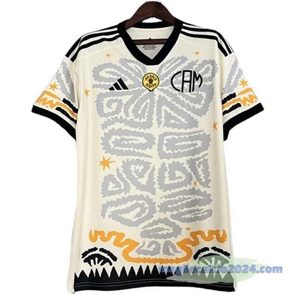 Thailandia Speciale Maglia Atlético Mineiro 2023 2024 Giallo Poco Prezzo