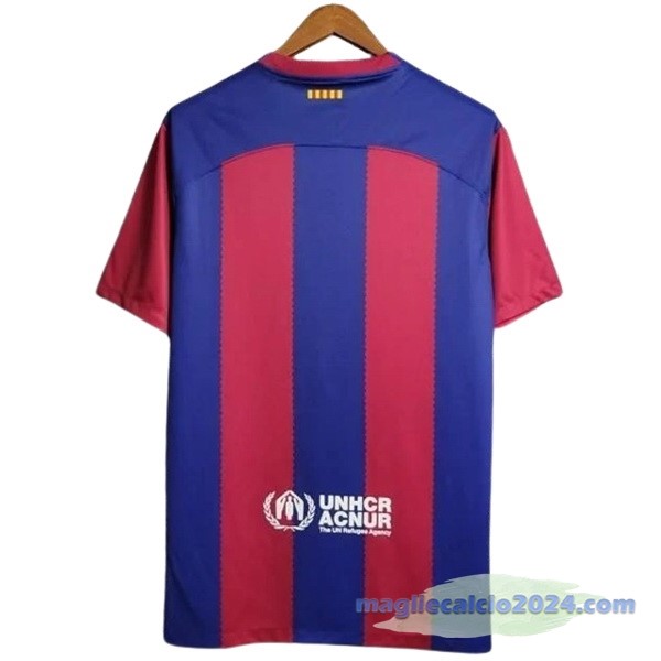 Thailandia Speciale Maglia Barcelona 2023 2024 Blu II Rosso Poco Prezzo