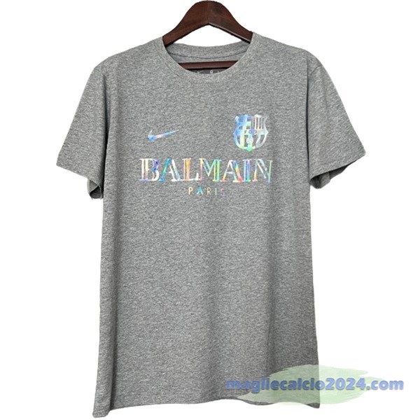 Thailandia Speciale Maglia Barcelona 2024 2025 Grigio Poco Prezzo