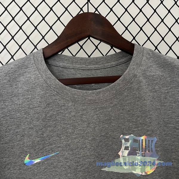 Thailandia Speciale Maglia Barcelona 2024 2025 Grigio Poco Prezzo