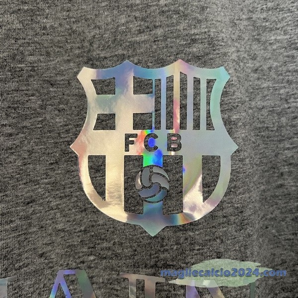 Thailandia Speciale Maglia Barcelona 2024 2025 Grigio Poco Prezzo