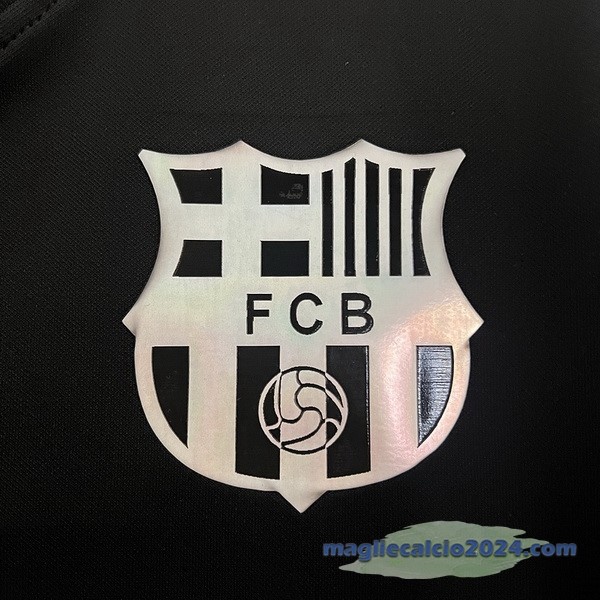 Thailandia Speciale Maglia Barcelona 2024 2025 Nero Poco Prezzo